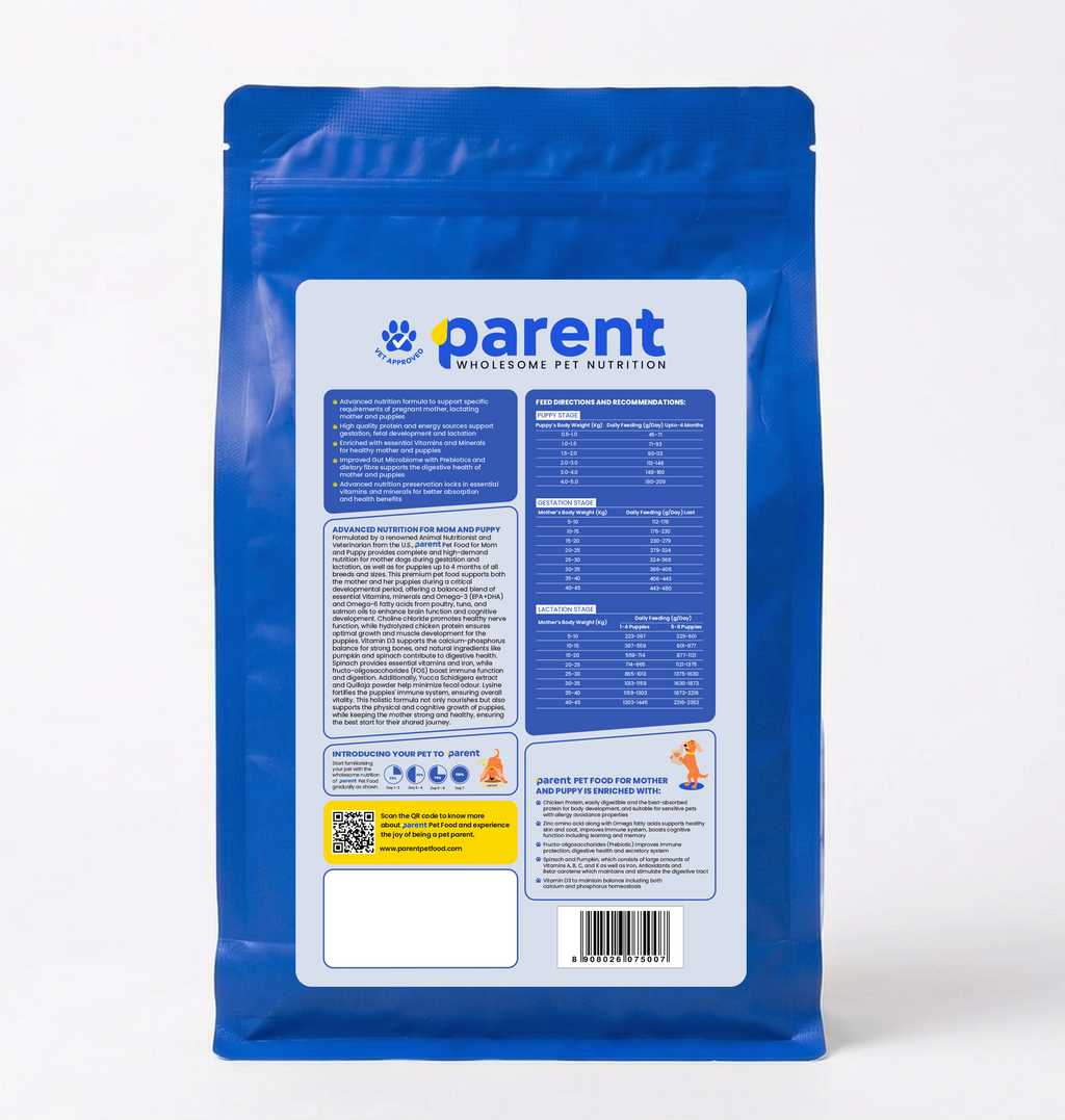 Parent – Mother & Puppy Pet Food