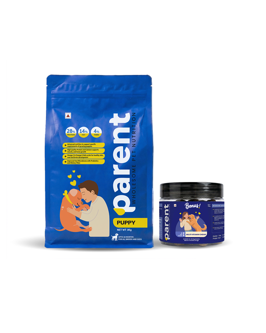 Parent Puppy Dog Food | Bonus Multivitamin | Best Supplement for Healthier Life