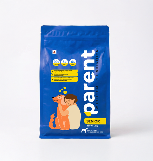 Parent Senior Dog Food | Bonus Skin & Coat | Best supplement for Shiney & Healthy Fur