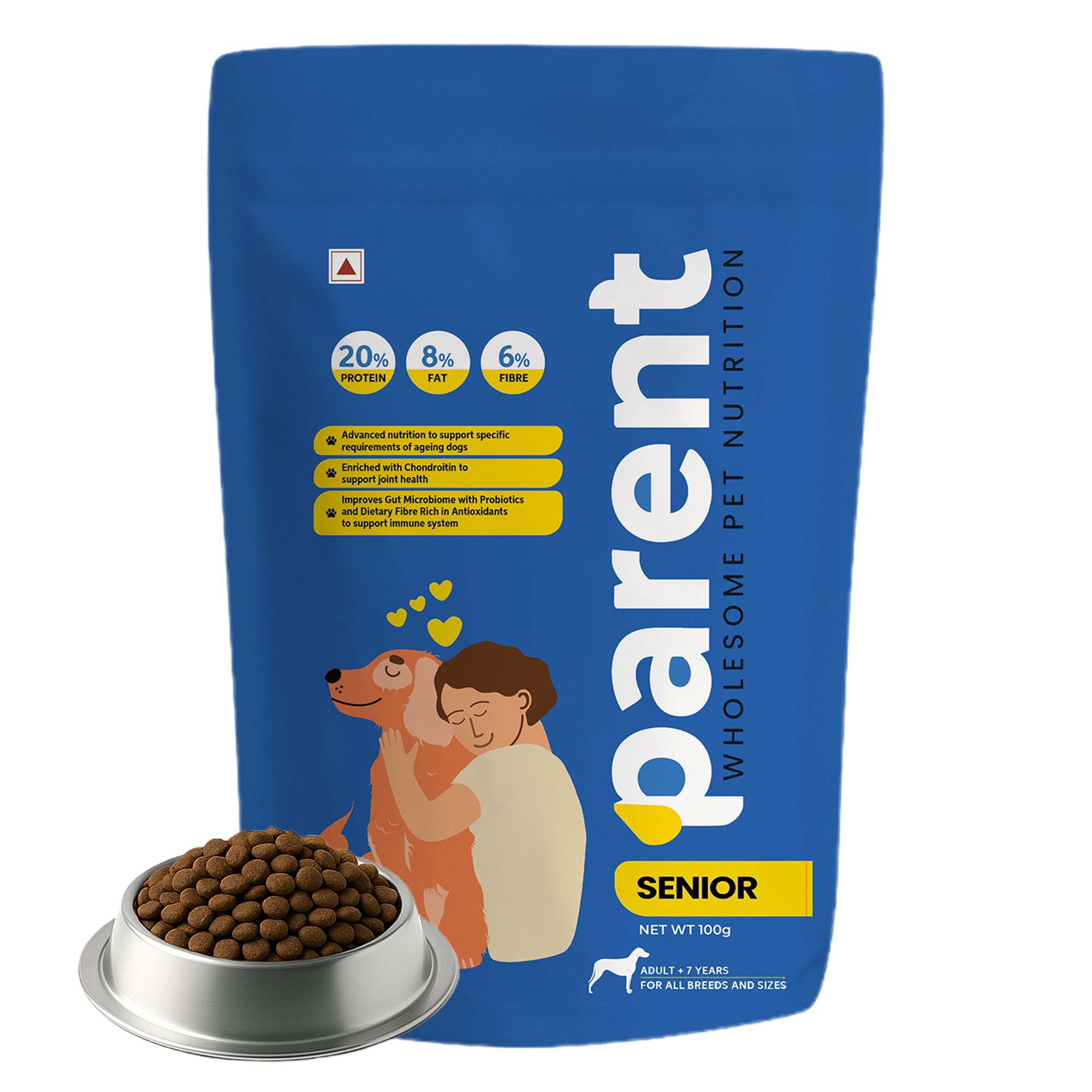 Parent 100gms Senior Dog Food